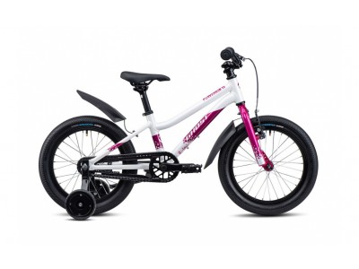 GHOST Powerkid 16 Pearl White/Candy Magenta Gloss 2024