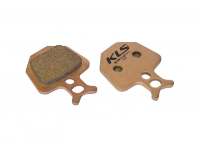 Brzdové platničky KLS D-09S, sintrované (pár)